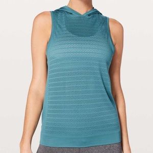 Lululemon Breeze By Hooded Tank Squad *size see notes*
